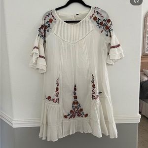 Free People White Dress